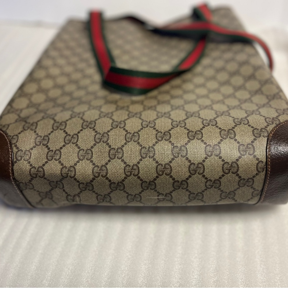 Gucci Ophidia Tote bag Gucci GG monogram sherry line tote bag purse Shoulder bag - Picture 5 of 11